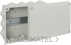 CAJA ESTANCA 220x170x80 12 CONOS RAÍL DIN 35mm