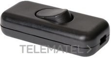 INTERRUPTOR 4A TECLA BASCULANTE TERMOPLÁSTICO NEGRO