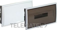 CAJA DISTR.EMP.12 EL.277x220x72mm MO.BL PTA.FUMÉ