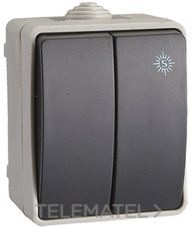 CONMUTADOR DOBLE 10A 250V CERTIFICADA VDE/NF
