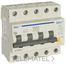 CABECERA DE CUADROS AUXILIARES DE OBRA 4P 7 MÓDULOS 125A