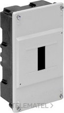 CAJA ICP HASTA 4 ELEMENTOS CAJA NEGRA/TAPA BLANCA