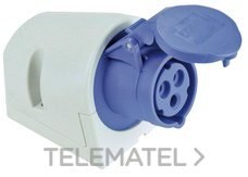 BASE MURAL 2P+TT 16A 230V IP44
