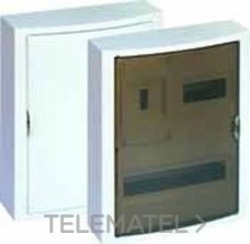 CAJA DISTR.SUPF.20 EL.+4 PCTB.362x438x104mm CJ.MO.BL PTA.FUMÉ