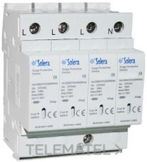 LIMITADOR SOBRETENSIÓN TRANSITORIA 4P 400/230V 20kA