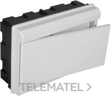 CAJA DISTRIBUCIÓN EMPOTRAR ICP 40A GRIS