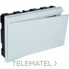 CAJA DISTRIBUCIÓN 410x270x68mm 38 ELEMENTOS TAPA GRIS