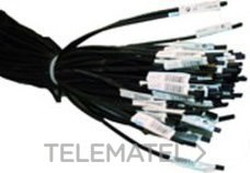 TUBO TERMORETRÁCTIL DIÁMETRO 3,5mm 1m NEGRO