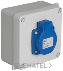 MONTAJE ESPECIAL 815+1 TOMA SCHUKO 2P+TT 16A