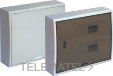 CAJA DISTR.SUPF.24 EL.+4 PCTB.423x353x104mm CJ.MO.BL PTA.FUMÉ