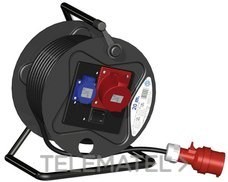 ENROLLACABLES H05VV-F CLAVIJA+BASE 2P FRANCÉS