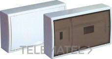 CAJA DISTR.SUPF.12 EL.+4 PCTB.407x247x104mm COLOR BL