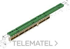 REGLETA CONEXIÓN 18x6mm²+6x16mm² VERDE