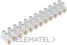 REGLETA CONEXIÓN 16mm² 450V BLANCO