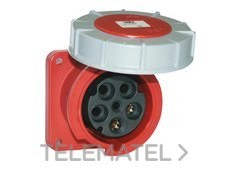 BASE TRASCUADRO INCLINADA 3P+TT 16A 400V IP67