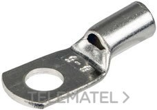 TERMINAL DE PALA 6mm² BORNE DE 5mm PARA CABLES DE COBRE