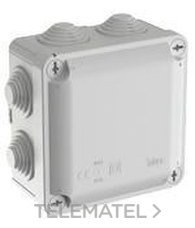 CAJA ETCA.CX.YBOX Y715 IP55 IK08 TORN.1/4" VTA.DIMENSIONES I.100x100x55 GR