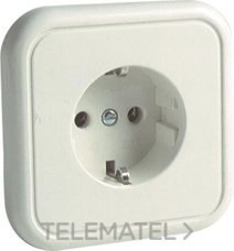 BASE BIPOLAR TT LATERAL 10/16A 250V INTERIOR MATERIAL TERMOPLÁSTICO