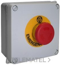 MONTAJE ESPECIAL CAJA ESTANCA PARO DE EMERGENCIA