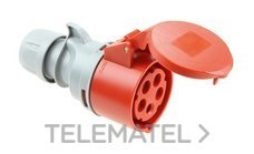BASE INDUSTRIAL IP44 3P+N+T 63A 400V