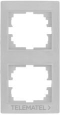 MARCO 2 ELEMENTOS VERTICAL 154x81x10 BLANCO