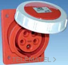 BASE TRASCUADRO INCLINADA 2P+TT 32A 230V IP67