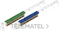 REGLETA CONEXIÓN TERMINAL TT PE 13x6+4x16mm² VERDE