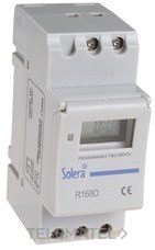 INTERRUPTOR HORARIO DIGITAL SEMANAL MODULAR ELECTROMECÁNICO 230V AC