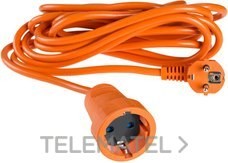 PROLONGADOR 10m CLAVIJA 7000 BASE 6707 NARANJA