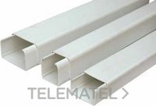 TRAMO RECTO TAPA PARA CANAL 60x60mm (PIEZA 2m)