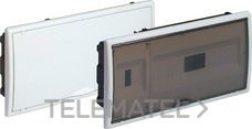 CAJA DISTR.EMP.16 EL.+4 PCTB.450x222x72mm MO.BL PTA.FUMÉ