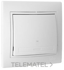 REGULADOR LED SERIE EUROPA EMBORNAMIENTO POR TORNILO 83x81 BLANCO