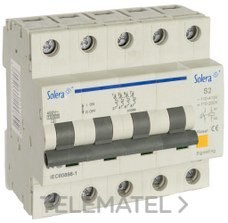 CABECERA DE CUADROS AUXILIARES DE OBRA 4P 7 MÓDULOS 80A