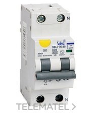 DIF.COMBI.2P 25A SENSIBLIDAD 300mA TERCIARIO/INDUSTRIAL 10kA 240/415V