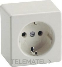 BASE SUPERFICIE BIPOLAR TT LATERAL 10/16A 250V