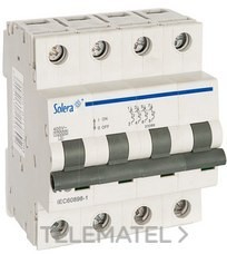 CONJUNTO DE MAGNETOTÉRMICOS 4P 32A 4 MÓDULOS