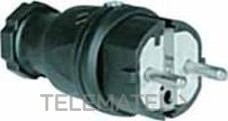 CLAVIJA TIPO SCHUKO/FRANCESA 16A 250V