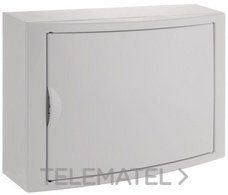 CAJA DE DISTRIBUCIÓN DE SUPERFICIE DE 14 ELEMENTOS 362x250x104mm PUERTA BLANCA