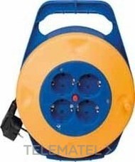 ENROLLACABLES 4 TOMAS BIPOLAR H05VV-F3G1,5mm² 10m