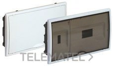 CAJA DISTR.EMP.12 EL.+4 PCTB.382x226x72mm MO.BL PTA.FUMÉ