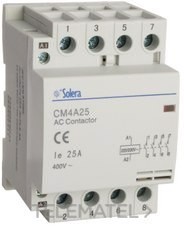 CONTACTOR MODULAR 4 ABIERTOS 25A 2 MÓDULOS