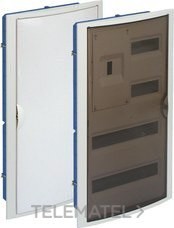 CAJA DISTR.EMP.TAB.HUECO 40 EL.+4 PCTB.320x670x75 MO.BL PTA.FUMÉ