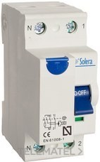 DIF.SUPINM.2P 25A SENB.30mA 2 MOD.SECTORES RESID.To.6kA 240/415V AC(50-60Hz)CV.C