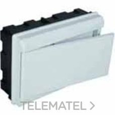 CAJA DISTRIBUCIÓN 277x188x55mm 14 ELEMENTOS TAPA GRIS