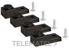 CONJUNTO SOPORTES PARA FIJAR EL ARMARIO A LA PARED (4u)