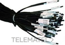 TUBO TERMORETRÁCTIL DIÁMETRO 6mm 1m NEGRO