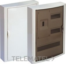 CAJA DISTR.SUPF.30 EL.+4 PCTB.362x544x104mm COLOR BL PTA.FUMÉ