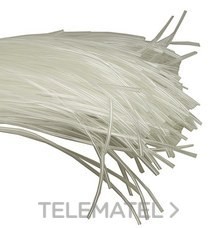 TUBO TERMORETRÁCTIL DIÁMETRO 2,5mm 1m TRANSPARENTE