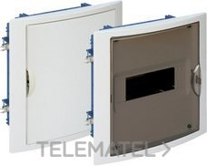 CAJA DISTR.EMP.TAB.HUECO 8 EL.205x233x72 MO.BL PTA.FUMÉ