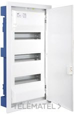 CAJA DISTR.EMP.TAB.HUECO 42 EL.362x643x88mm MO.PTA.MET.COLOR BL